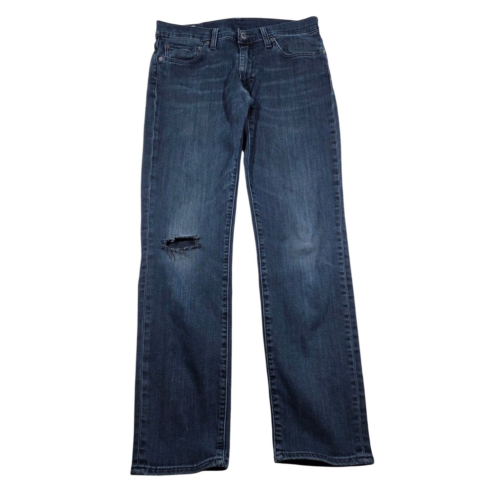 Levis Premium 511 Slim Fit Jeans Mens 31x30 Dark Wash Blue Denim 045112090